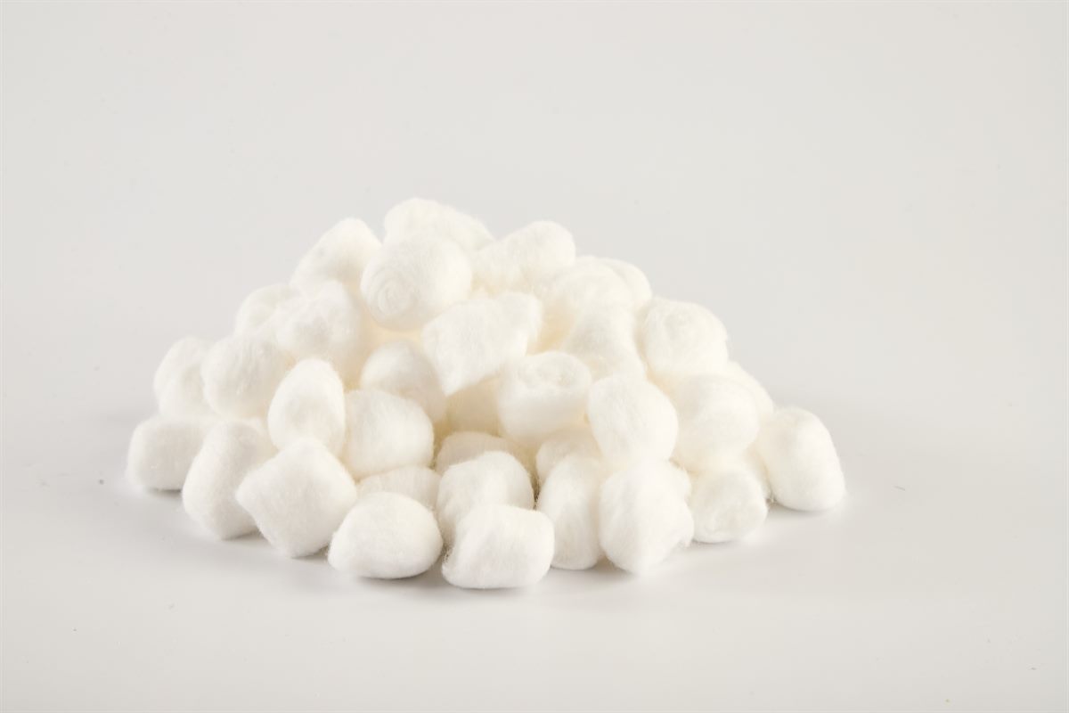 Medical cotton balls
